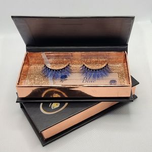 Blue Faux Mink Lashes